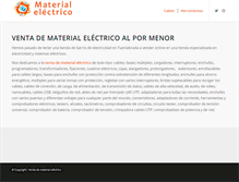 Tablet Screenshot of electricidadenfuenlabrada.com